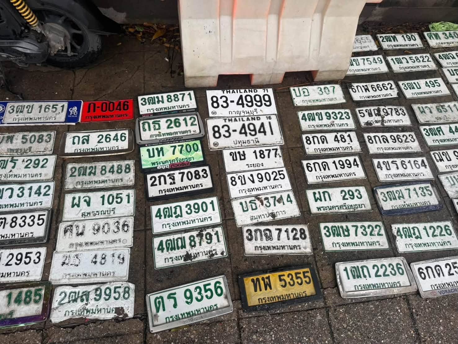 จุดที่พบป้าย พว 6511 ไม่ระบุจังหวัด รูปที่ 1