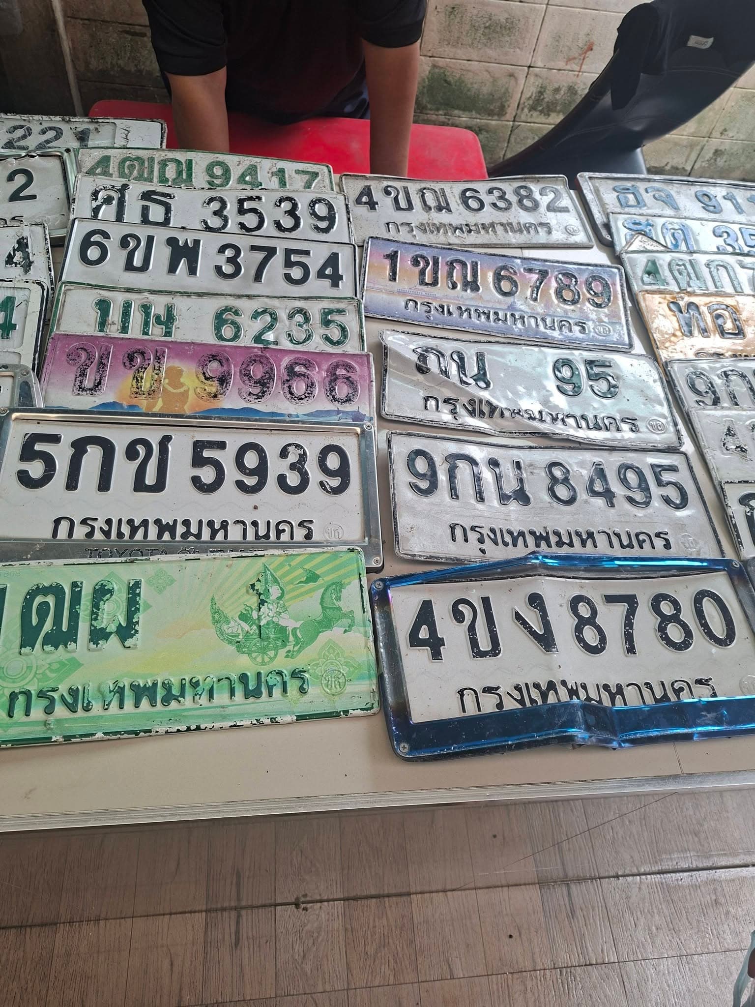 จุดที่พบป้าย ธจ 91 ไม่ระบุจังหวัด รูปที่ 1