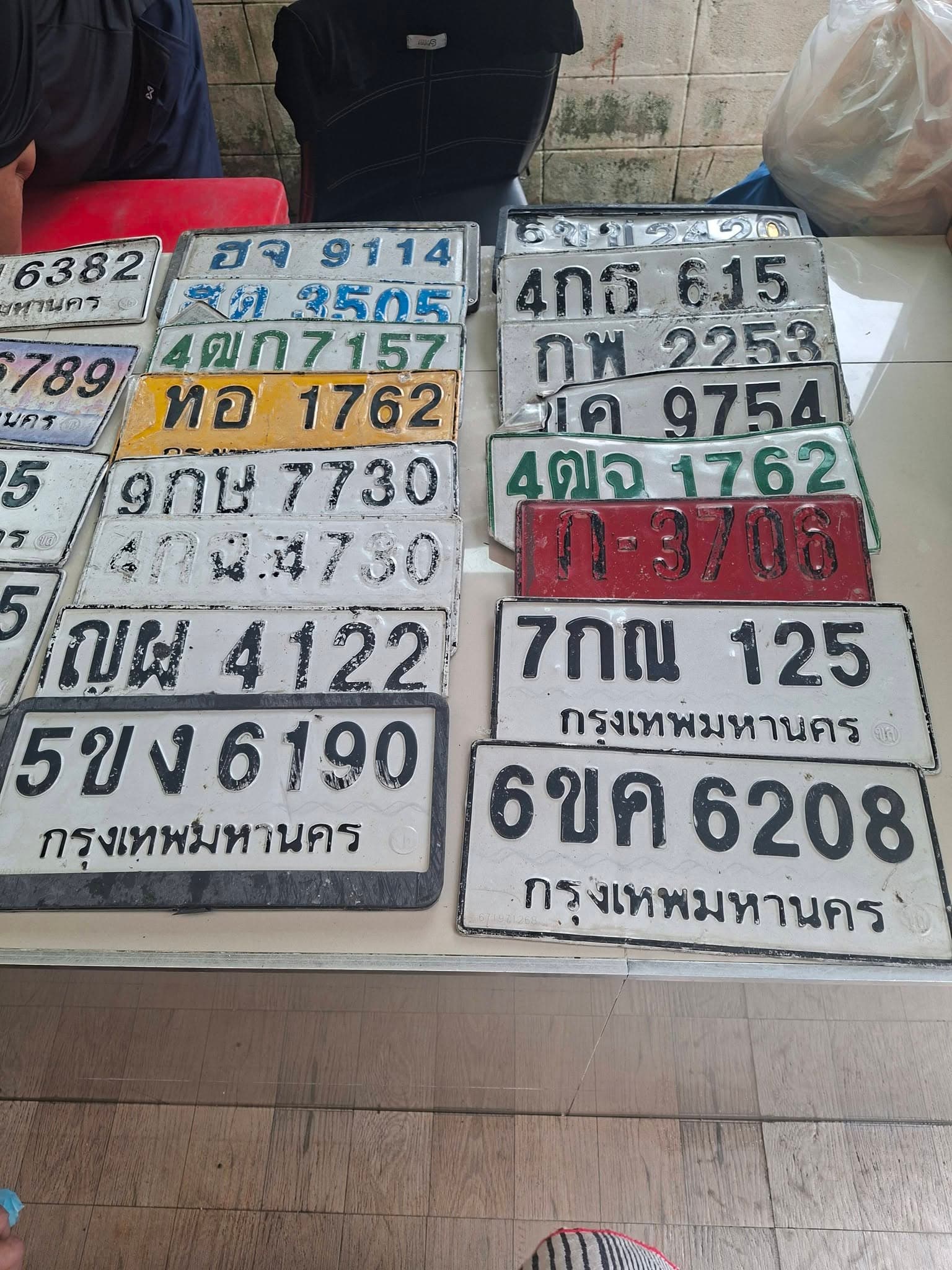 จุดที่พบป้าย ญผ 4122 unknown รูปที่ 1