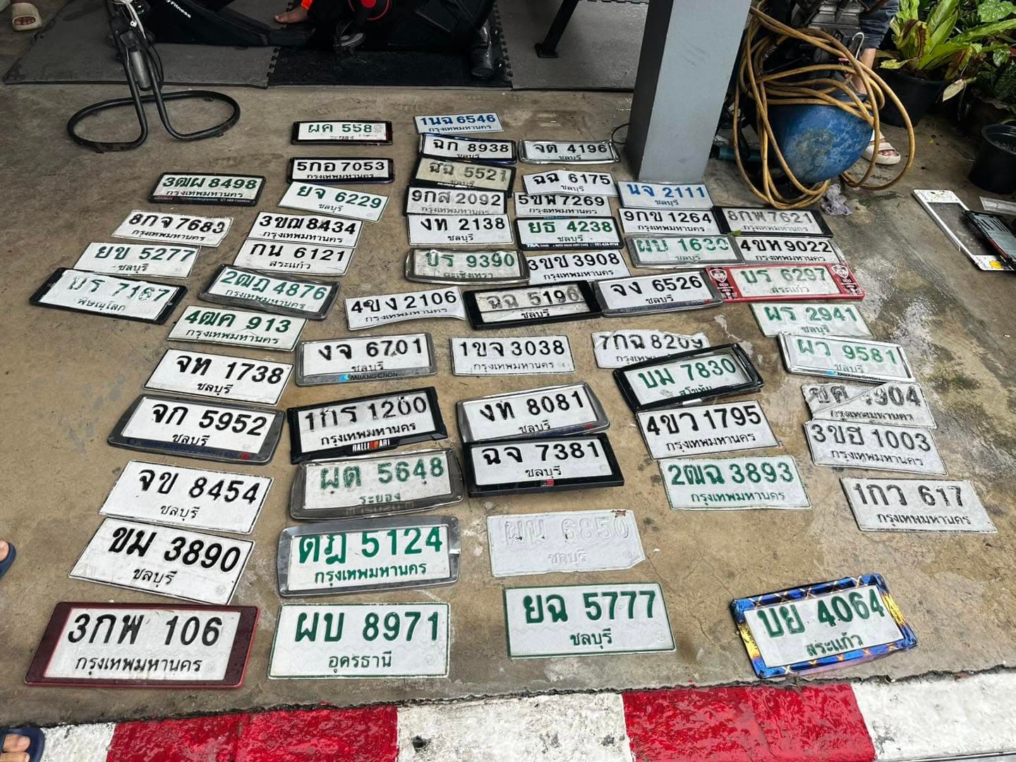จุดที่พบป้าย 4ขห 9022 กรุงเทพมหานคร รูปที่ 1