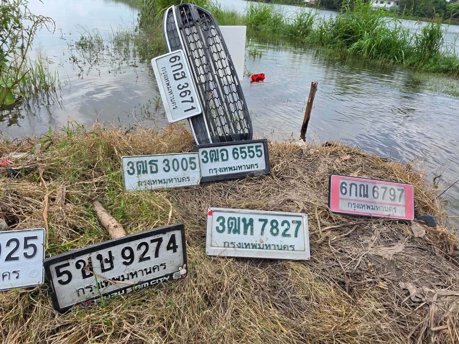 รูปป้ายทะเบียนที่พบ 3ฒธ 3005 3ฒห 7827 3ฒอ 6555 6กณ 6797 5ขษ 9274 6กข 3671