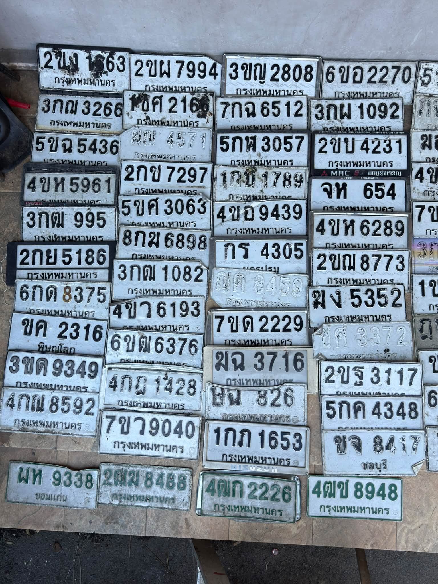รูปป้ายทะเบียนที่พบ ?ณ 826 ?ศ 3372 1กบ 1789 1กภ 1653 1ขศ 216? 2กช 7297 2ข? 1663 4ฒช 8948 5กค 4348 5ขศ 3063 6ขฒ 6376 7ขด 2229 8กฆ 6898 ฆฉ 3716 ผห 9338