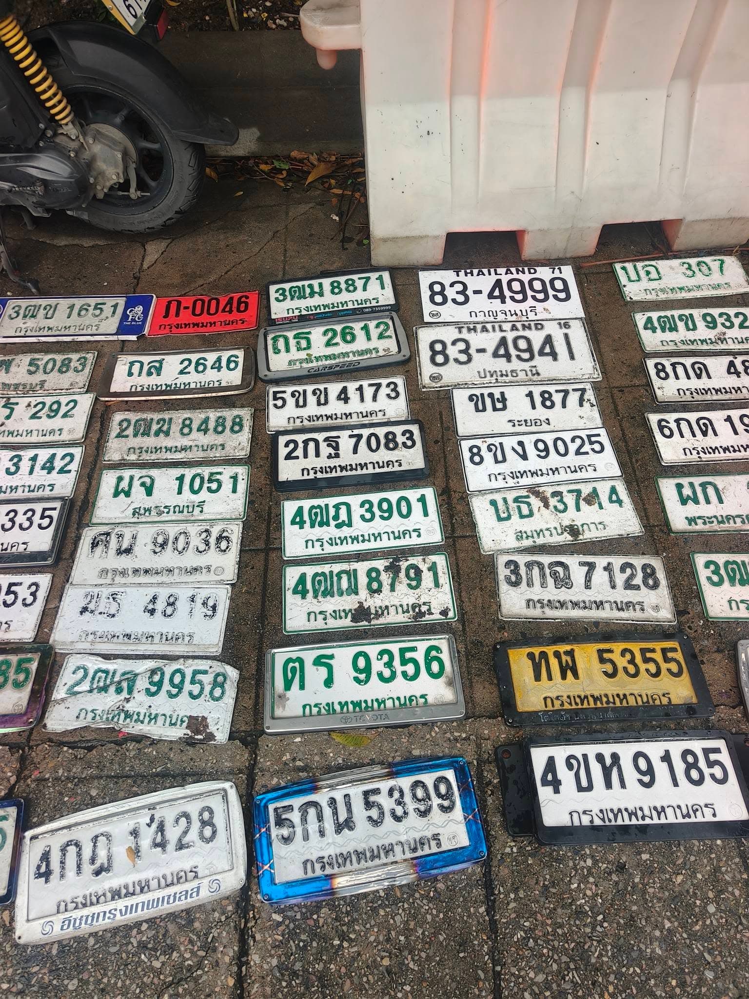 รูปป้ายทะเบียนที่พบ ?ธ 4819 2กฐ 7083 2ฒม 8488 2ฒส 9958 3กฉ 7128 3ฒม 8871 3ฒษ 1651 4กฎ 1428 4ขห 9185 4ฒฌ 8791 4ฒฎ 3901 5กน 5399 5ขข 4173 8ขง 9025 ขษ 1877 ตร 9356 ถธ 2612 ถส 2646 ทพ 5355 บธ 3714 ผจ 1051 ศน 9036