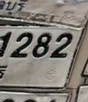รูปป้าย 1282 ที่ตัดจากรูปของผู้แจ้ง