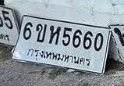 รูปป้าย 6ขห 5660 ที่ตัดจากรูปของผู้แจ้ง