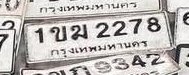 รูปป้าย 1ขฆ 2278 ที่ตัดจากรูปของผู้แจ้ง