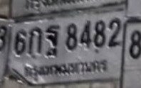 รูปป้าย 6กฐ 8482 ที่ตัดจากรูปของผู้แจ้ง