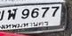 รูปป้าย 1พ 9677 ที่ตัดจากรูปของผู้แจ้ง