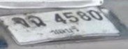 รูปป้าย จฉ 4580 ที่ตัดจากรูป