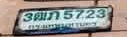 รูปป้าย 3ฒภ 5723 ที่ตัดจากรูปของผู้แจ้ง
